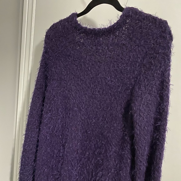 Kenneth Cole Purple Sweater M - Picture 5 of 6